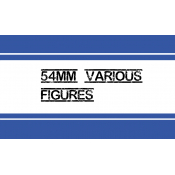 54MM VARIOUS FIGURES (11)